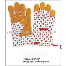 Garden Glove-Flower Fabric Glove-Safety Glove-Cheap Glove-Labor Glove-Work Glove